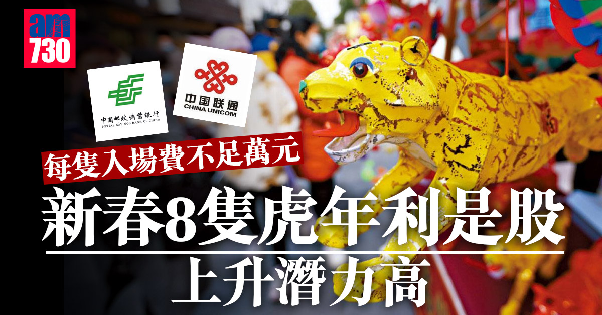 專家推介｜新春8隻潛力股 虎年利是股出爐