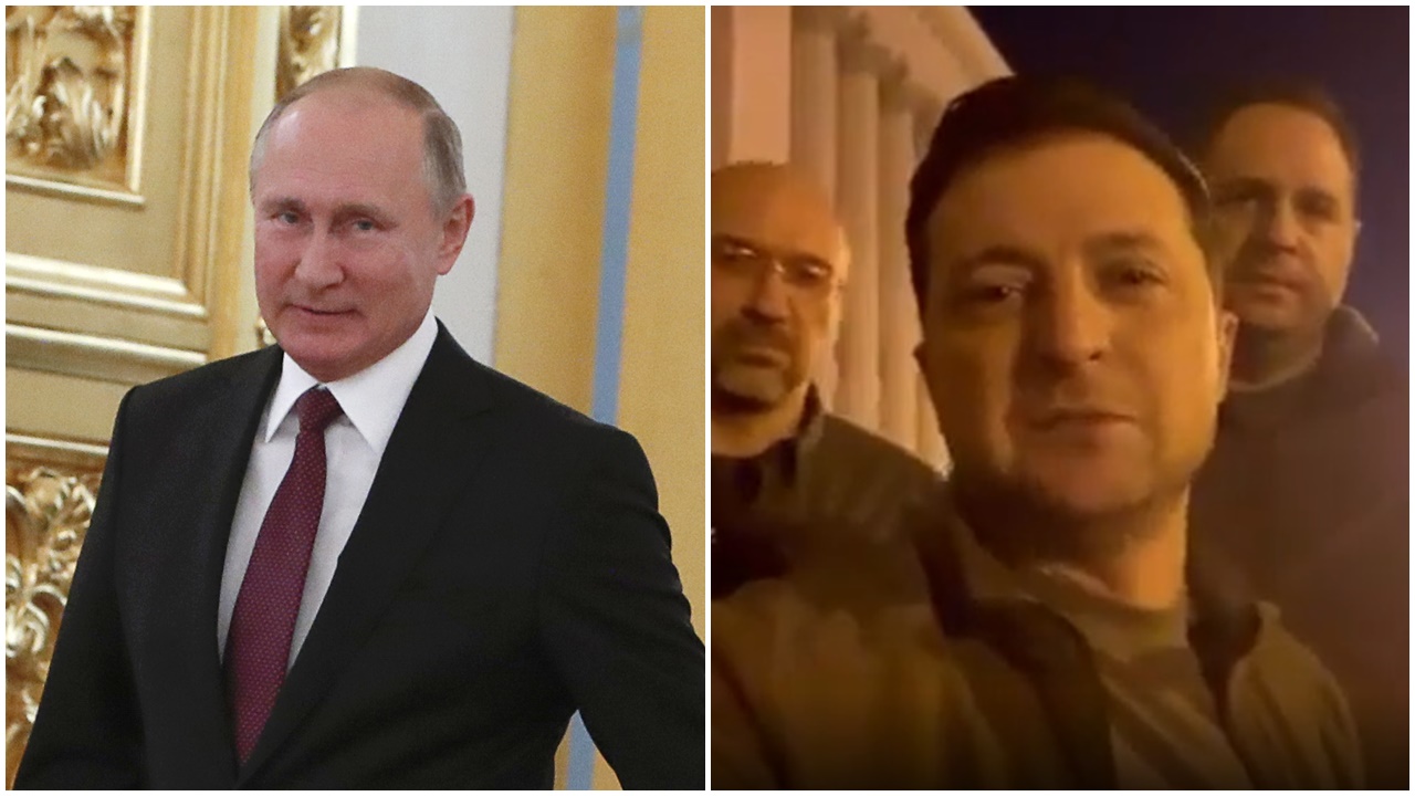 普京籲烏軍推翻澤連斯基，烏方指雙方正就談判地點磋商。(AP/網上圖片)