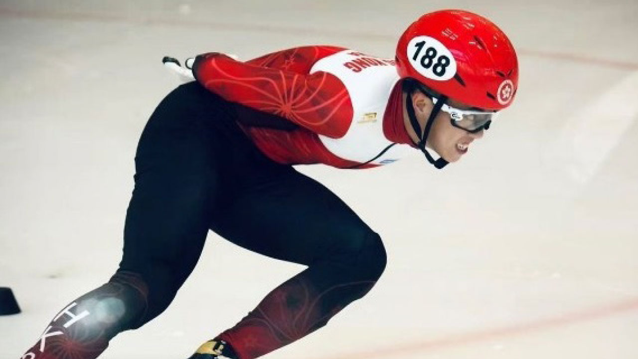 港將朱定文今戰速滑500米