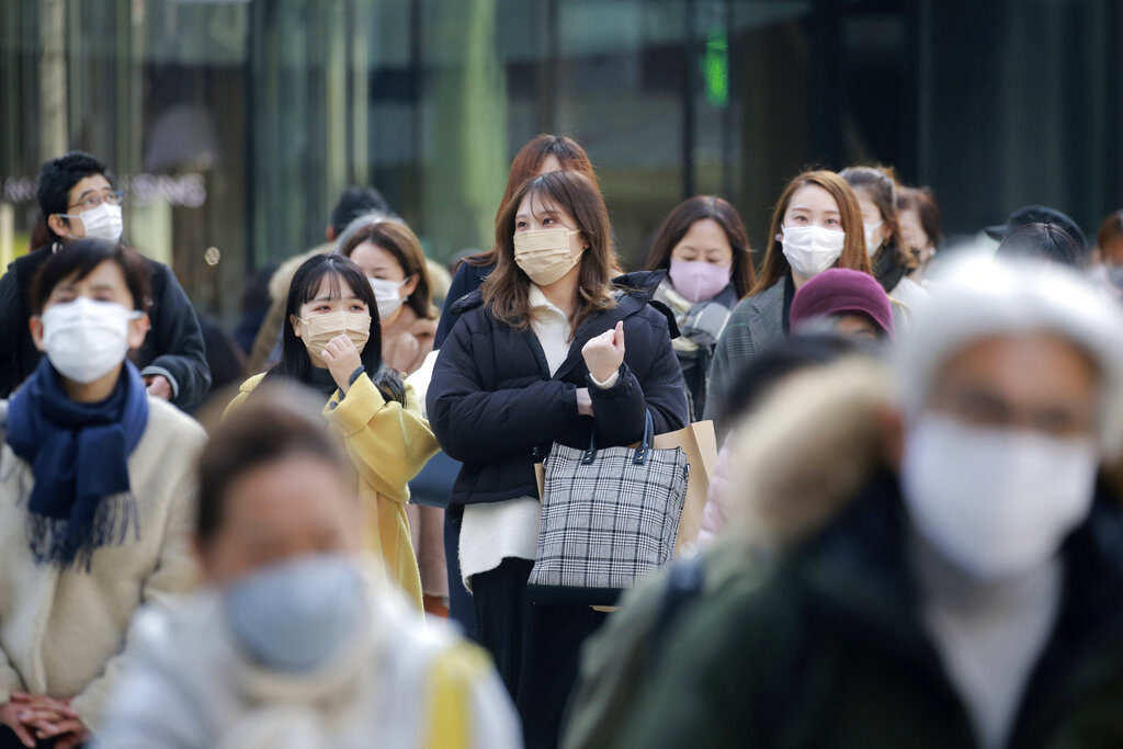 東京的疫情持續緩和。(美聯社)