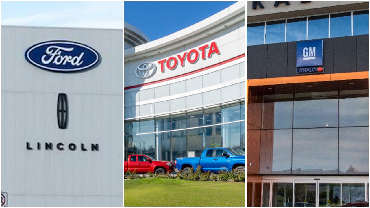 美加多間汽車生產商受示威影響停工，溫莎市向法院申禁制令。(資料圖片)