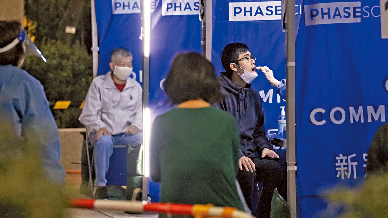 網上驚聞五百蚊借確診者口水 申報快測170人陽轉陰 1人交警跟進