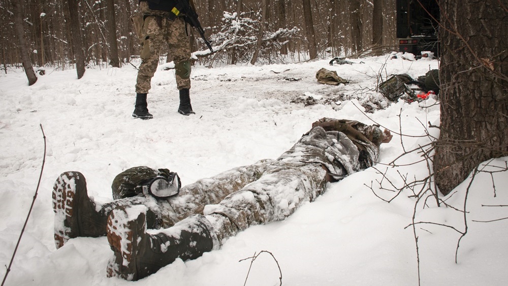 美國警告俄或使用化學武器，美官員料逾5000俄兵陣亡。(AP)