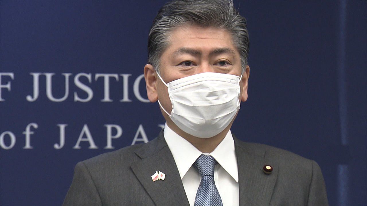 日本法務大臣古川禎久，因為家人染疫而未能出使波蘭。(網上圖片)