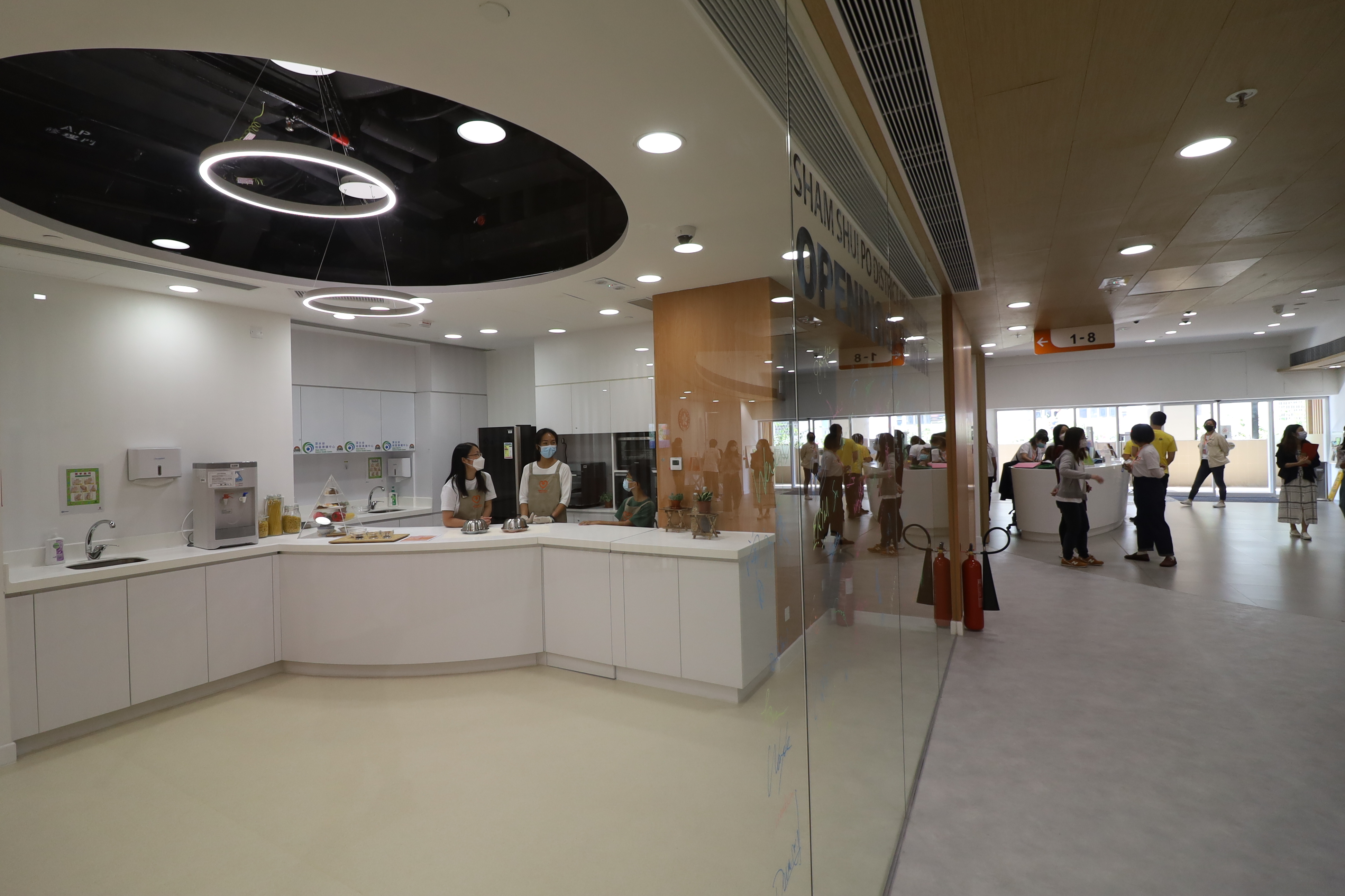 深水埗地區康健中心。(資料圖片／鍾式明攝)