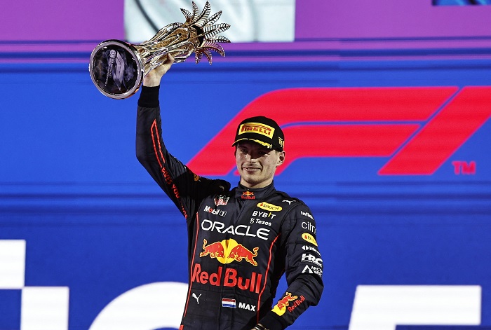 韋斯特本奪沙特賽站冠軍。(路透社)