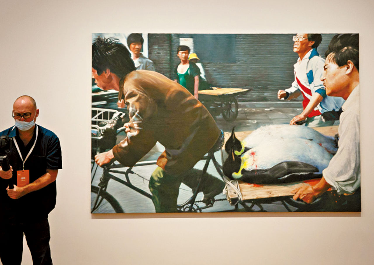 六四畫作下架 M+：定期輪換