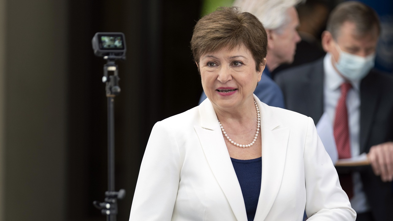 國際貨幣基金組織總裁確診新冠肺炎。(資料圖片)