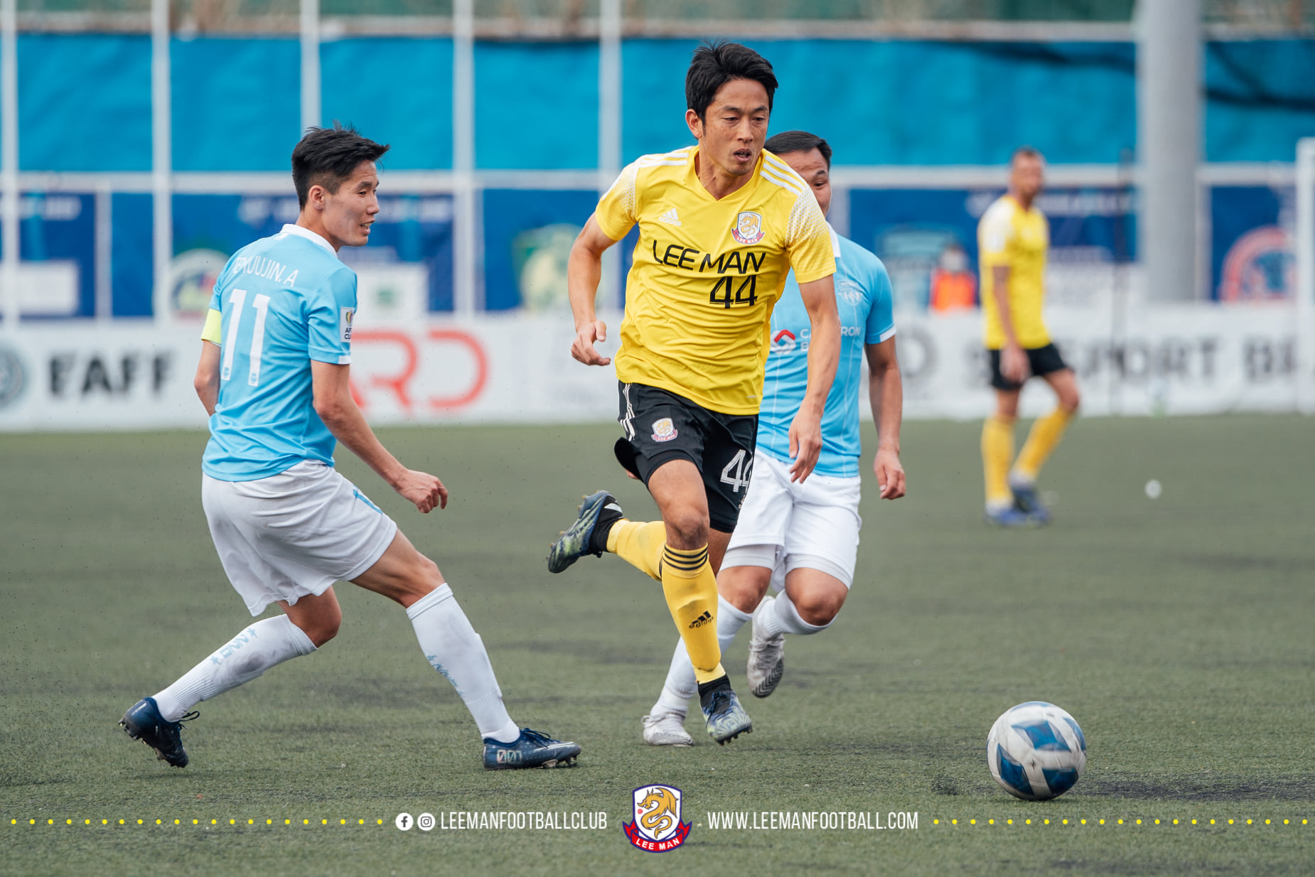 香港球會的理文早前出戰亞協盃外圍賽，取得出線資格。(理文足球隊圖片)