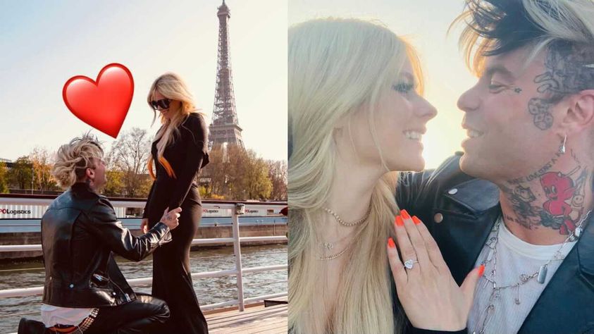 Avril Lavigne宣布三度嫁人