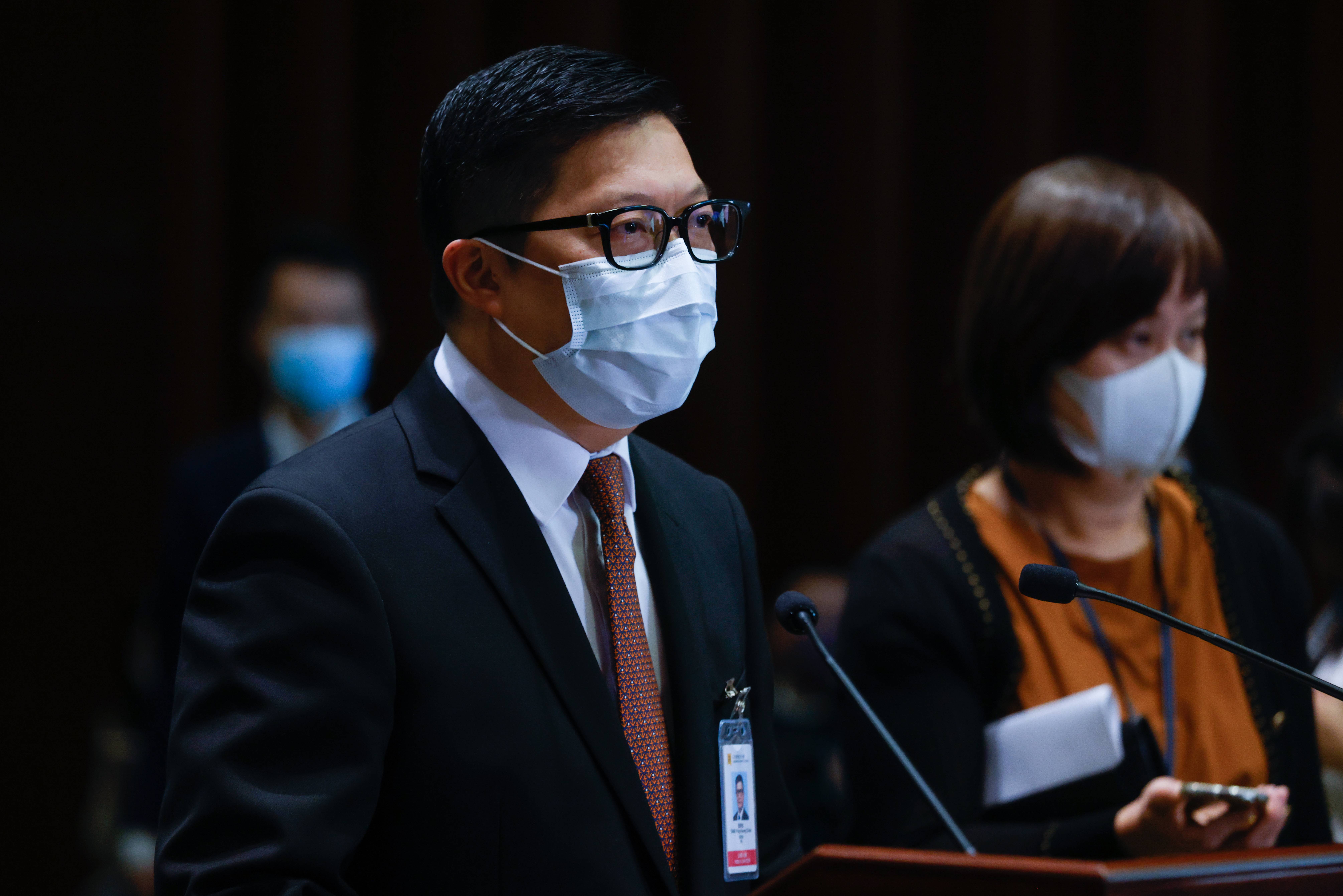 港區國安法｜鄧炳強：186人因涉危害國家安全被捕