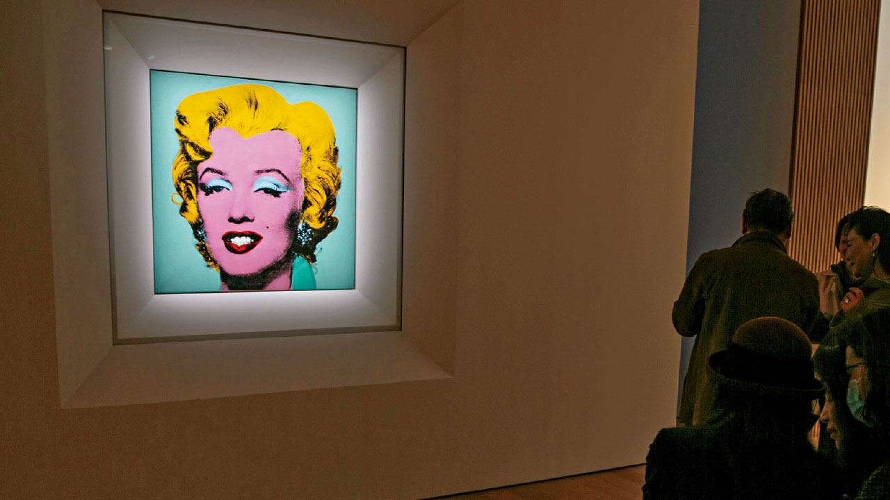 破紀錄｜安迪華荷《槍擊瑪麗蓮鼠尾草藍色》逾15億成交