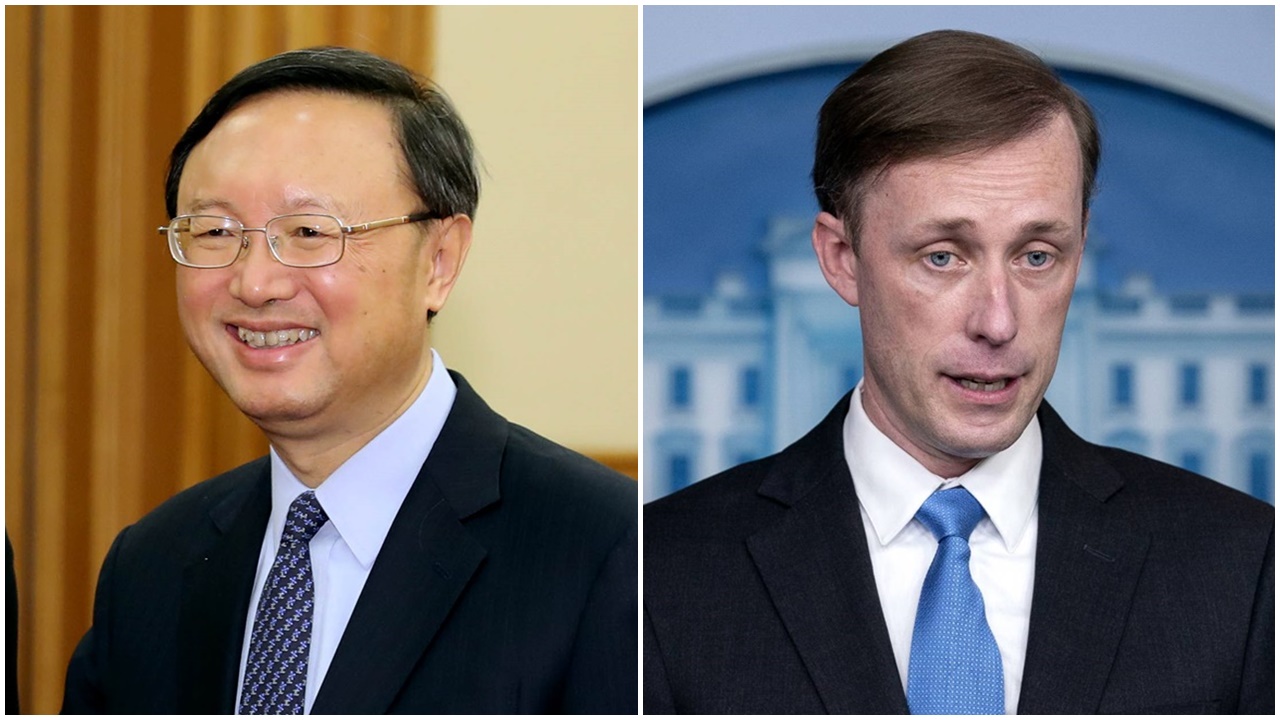 楊潔篪沙利文通電話，促美恪守一中原則。(資料圖片)