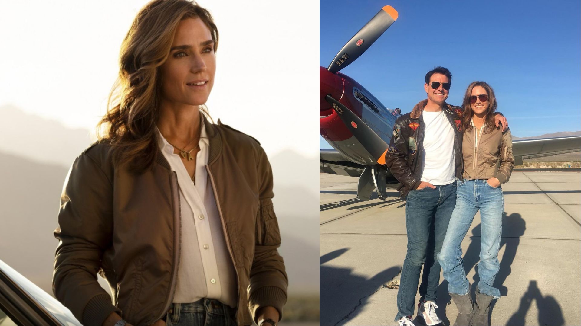 壯志凌雲2｜珍妮花康納莉激讚湯告魯斯 原本跑道戲即興飛上半空拍攝