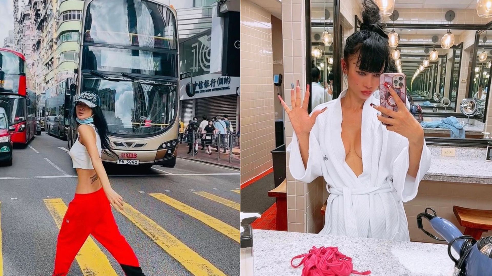 白靈夥AK拍鬼片 肉感出沒港九鬧市