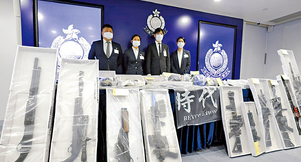 破3宗管有仿製槍械案 3人落網一為中學生