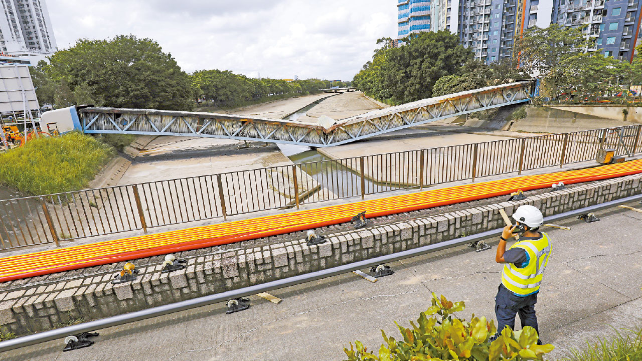 未用緊急警示 朗屏電纜橋大火起因待查 停課訊息混亂捱轟