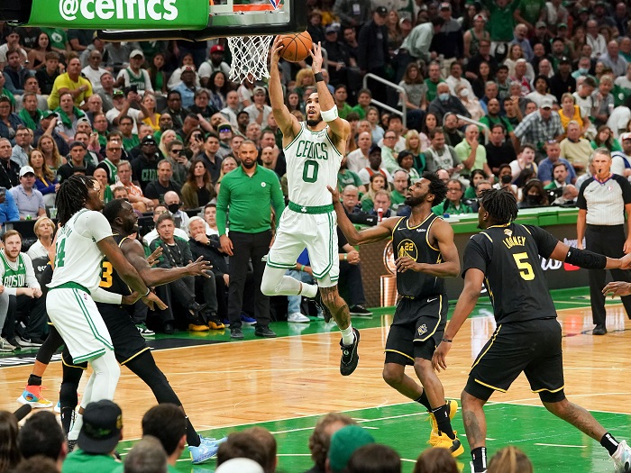 達譚繼續帶領塞爾特人在總決賽取勝。(路透社)