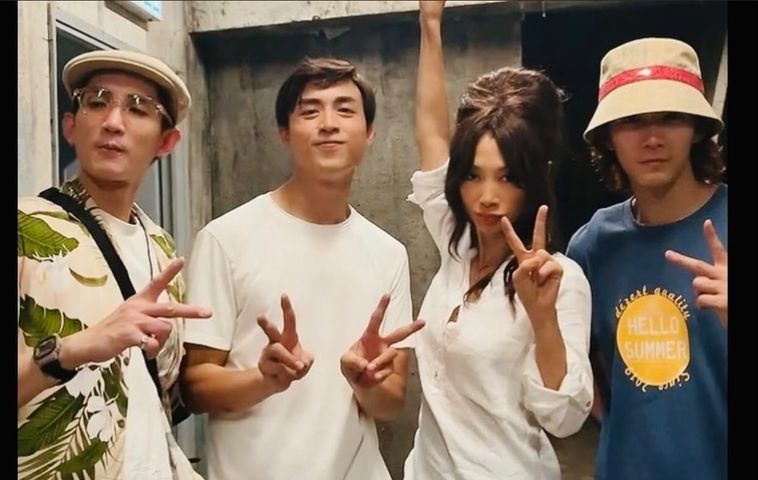 白靈大讚鏡仔Handsome 江爗生獲Lokman Alton探班公開新片造型