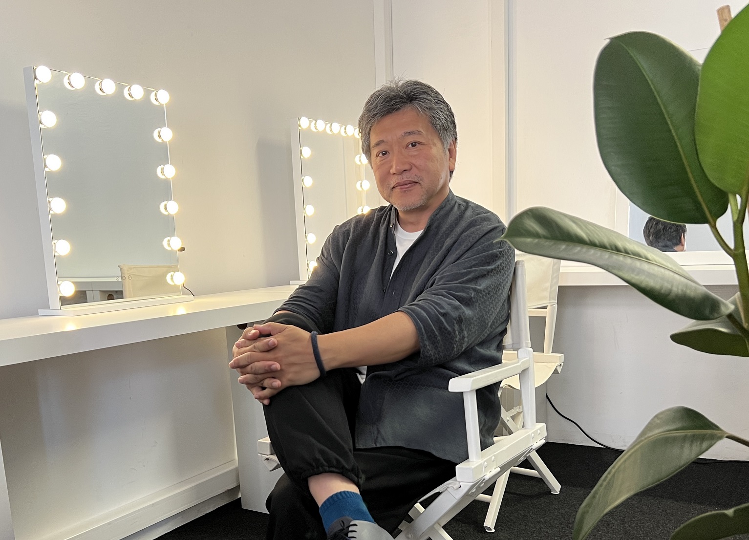 是枝裕和在康城影展接受專訪，親解選角的考慮。