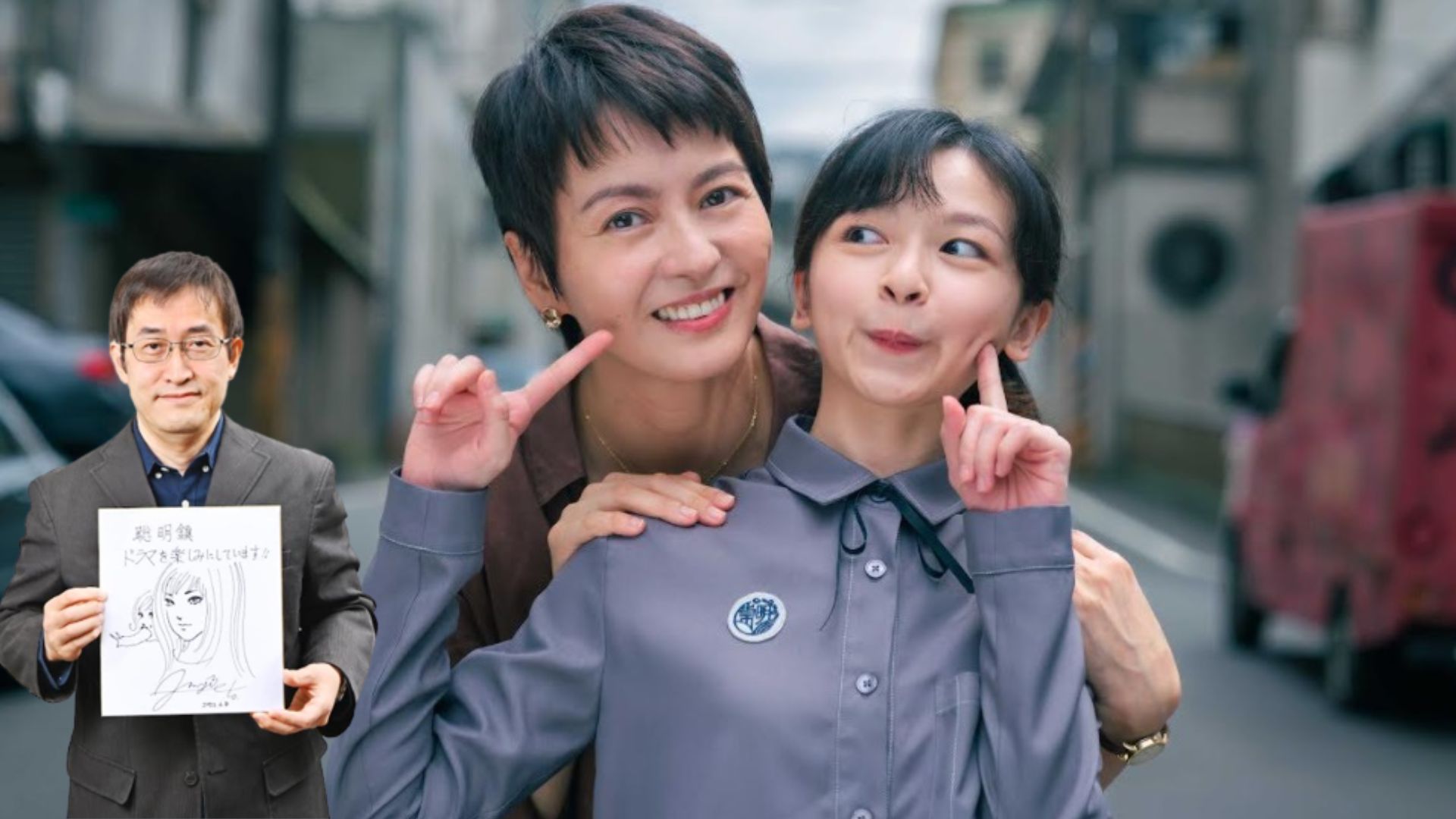 梁詠琪首拍台劇獲伊藤潤二加持 孖金馬獎新人陳姸霏演兩母女