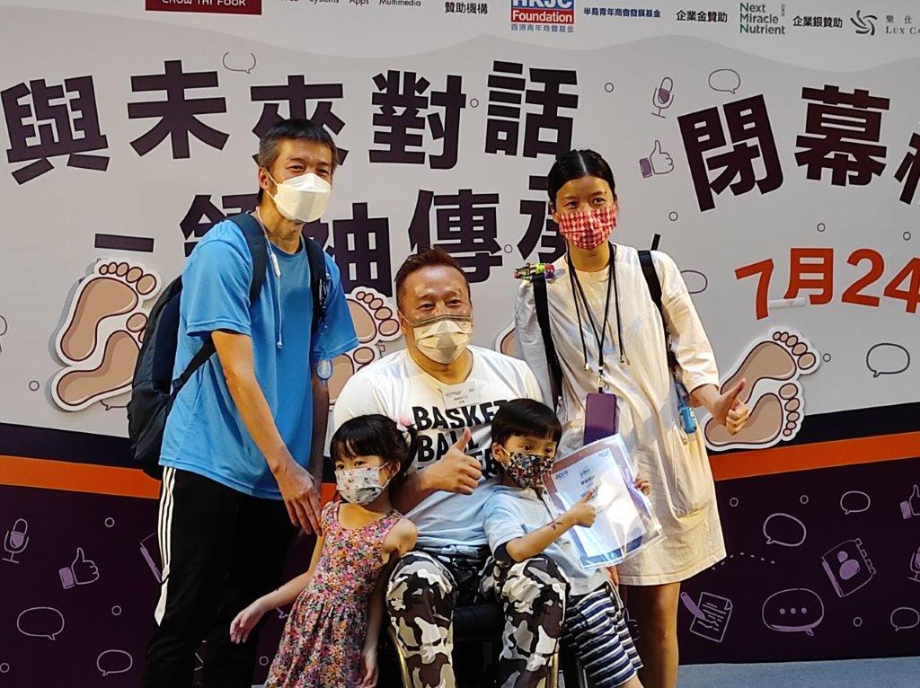 傷殘運動員教練︰改善說話技巧望與年輕運動員更好溝通。(李朗僑攝)