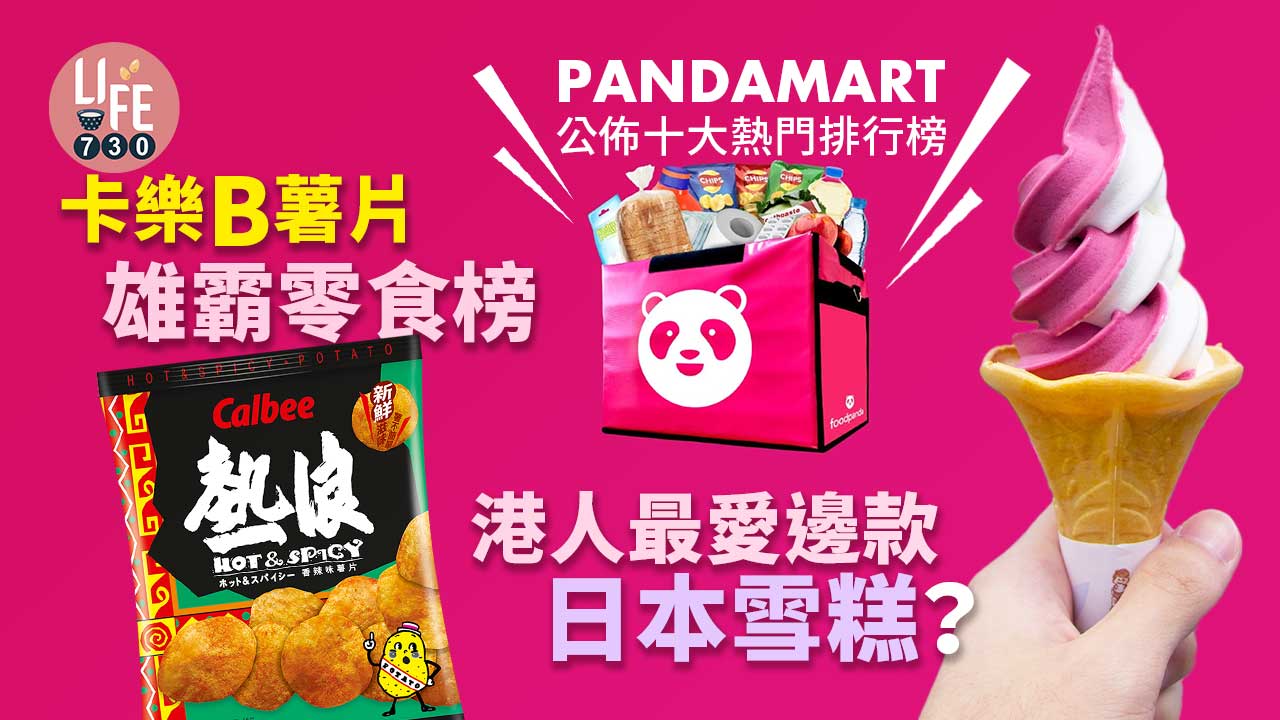 生活雜貨丨pandamart兩周年-盤點港人最愛零食-7月快閃優惠新客享6折