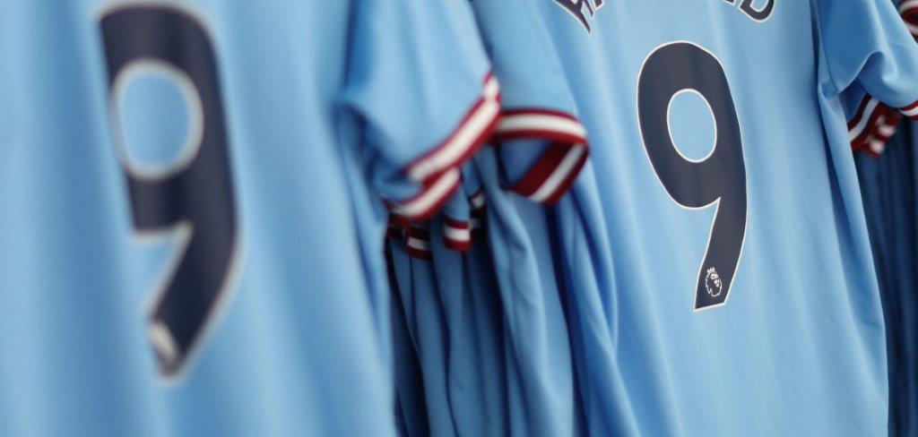 英超曼城9號球衣