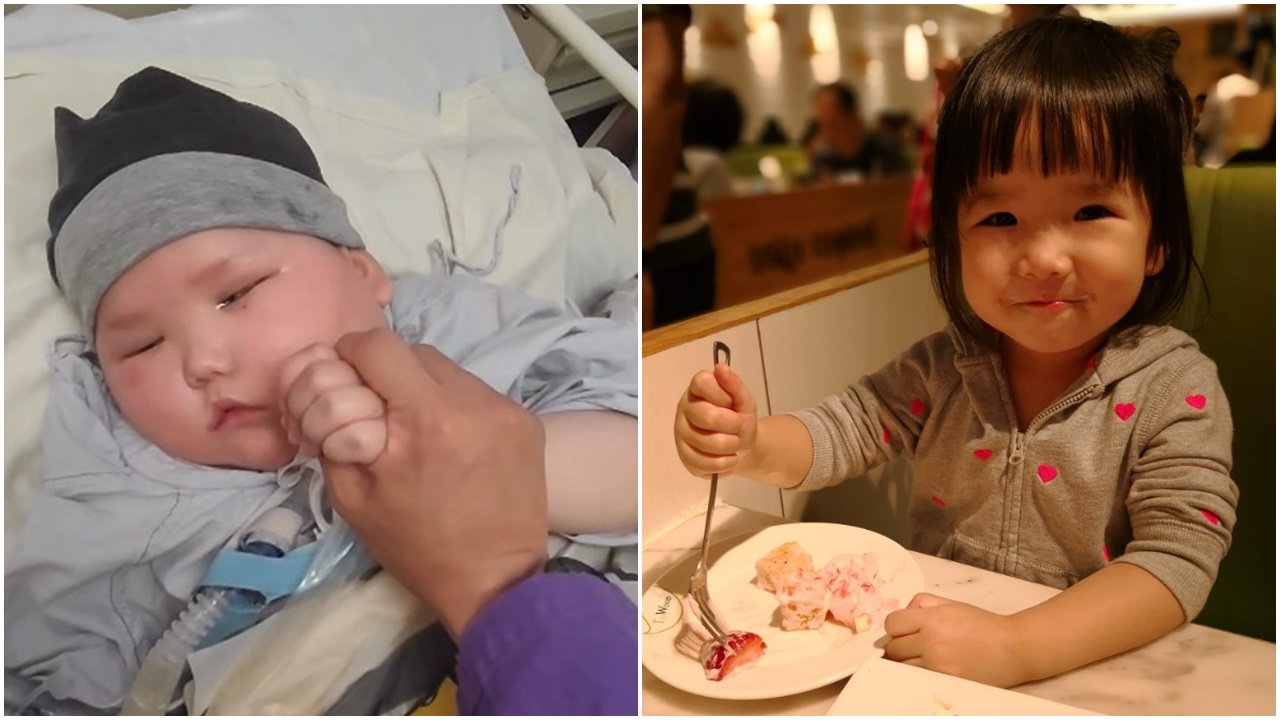 小天瑜料8月回家，爸爸：到時可以日日拖住你隻手講故仔。(天瑜醫療事故關注組@FB)