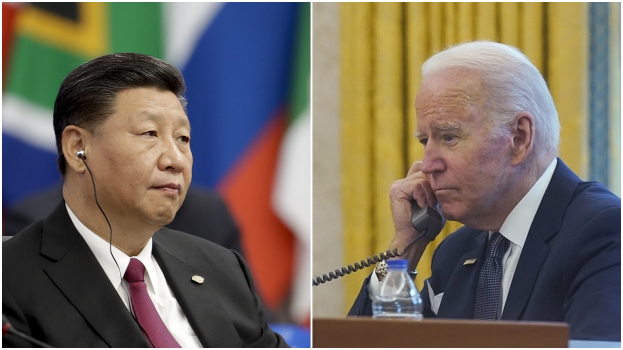 拜登料未來10日與習近平通話。(資料圖片)