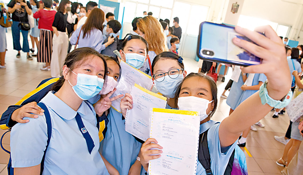 升中派位今公布 83%獲派首志願學校