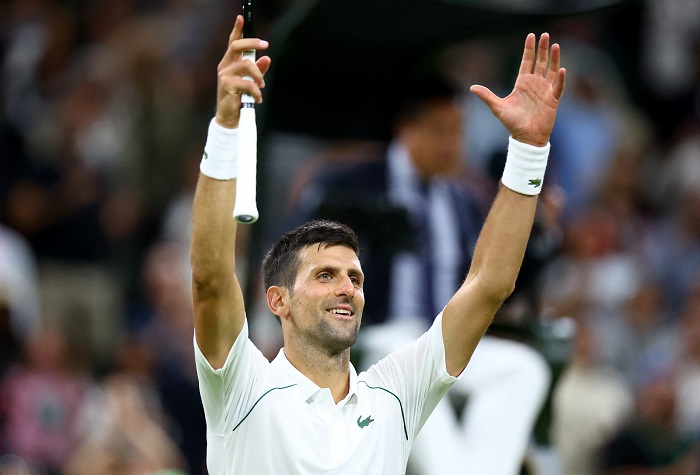 祖高域在溫網打入男單八強。(路透社)