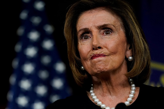 美國眾議院議長佩洛西傳下月訪台。(路透社)