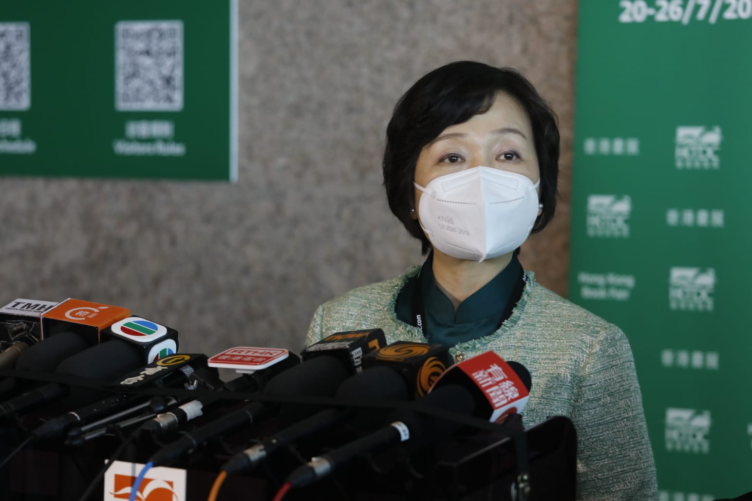 教育局長蔡若蓮冀考生把握機會　因應興趣及能力追尋夢想