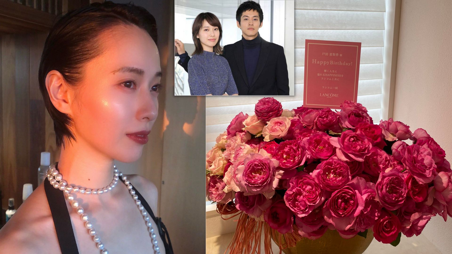 戶田惠梨香剪短髮過34歲生日 回復光彩答謝粉絲祝福