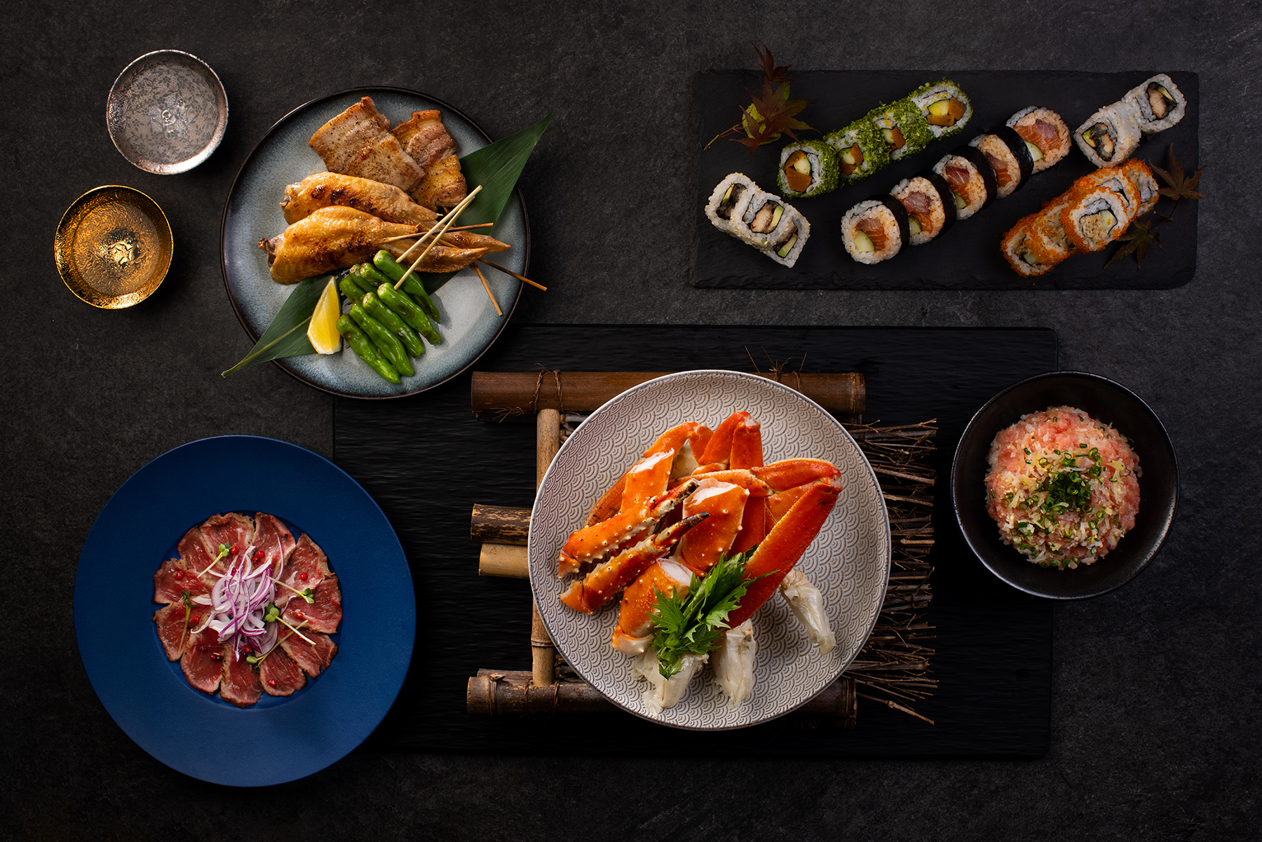 中秋日式盛宴 任食A4 宮崎和牛＋松葉蟹腳