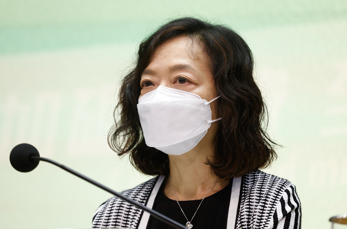 王學玲現時為財政司司長辦公室財政預算案及稅務政策組主任。(資料圖片／蘇文傑攝)