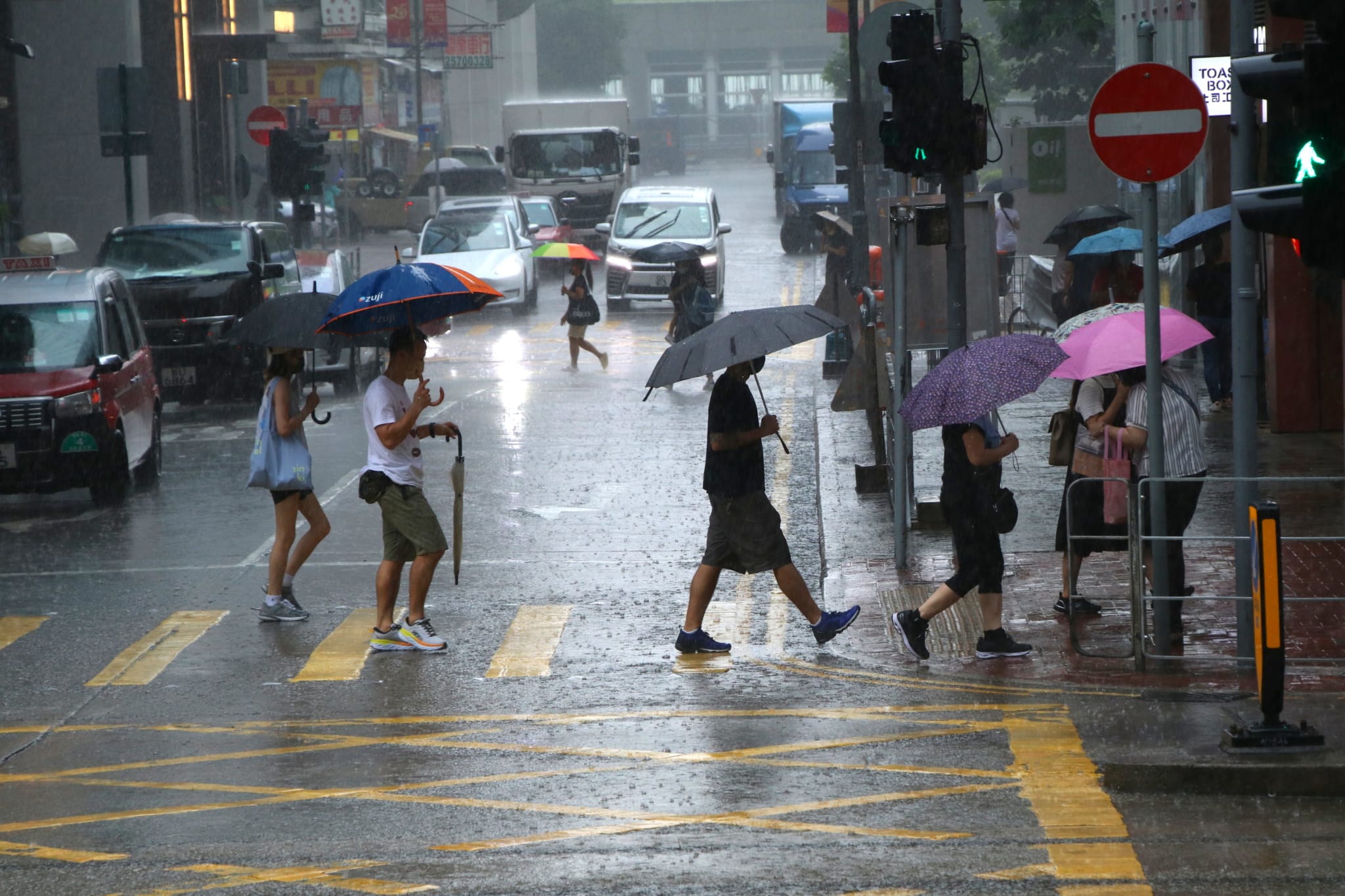 天文台發出一號戒備信號