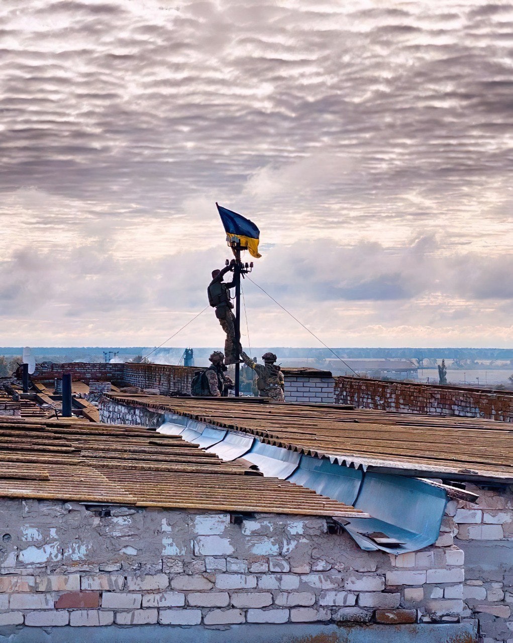 烏克蘭總統澤倫斯基聲稱重奪最少3個地區控制權。(Twitter)