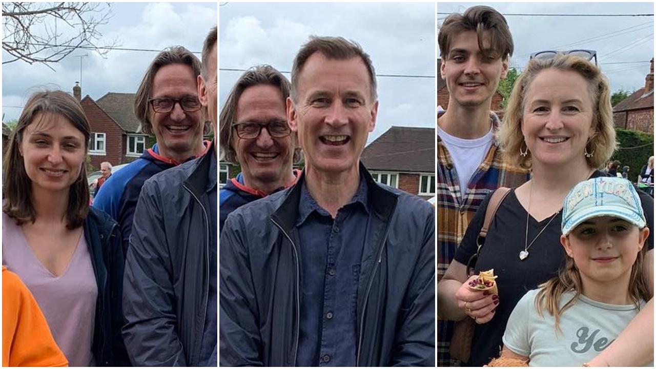 英富豪收留烏女難民獲侯俊偉激讚，數周後拋妻兒赴同居。(Twitter)