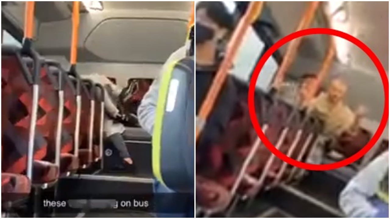 澳洲慾火男女巴士當炮房，理由竟然係……(Twitter)