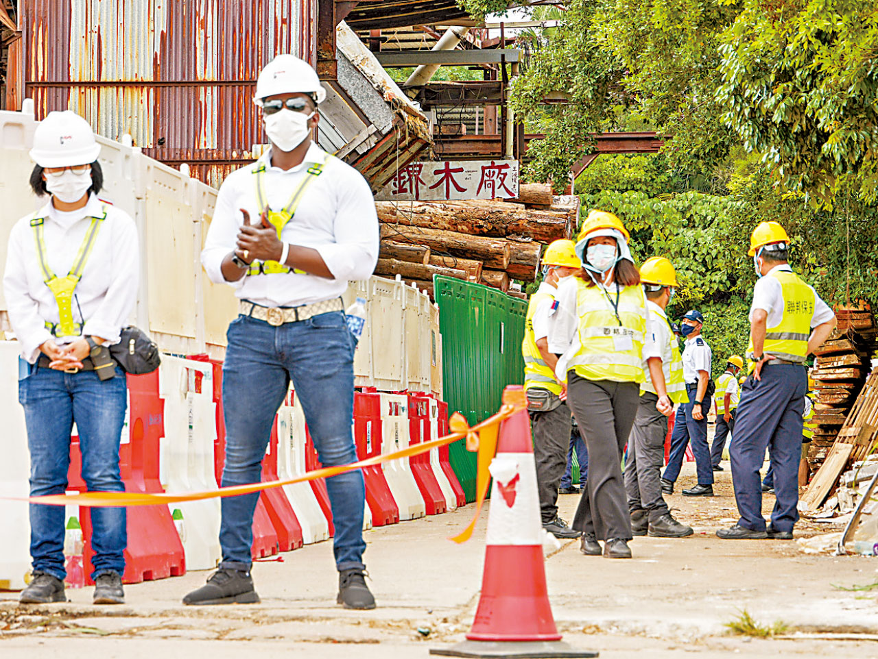 政府圍封志記鎅木廠 負責人盼寬限兩周處理木材