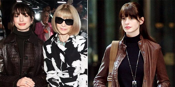 重演《穿Prada的惡魔》 安妮夏菲維遇上《Vogue》總編Anna Wintour