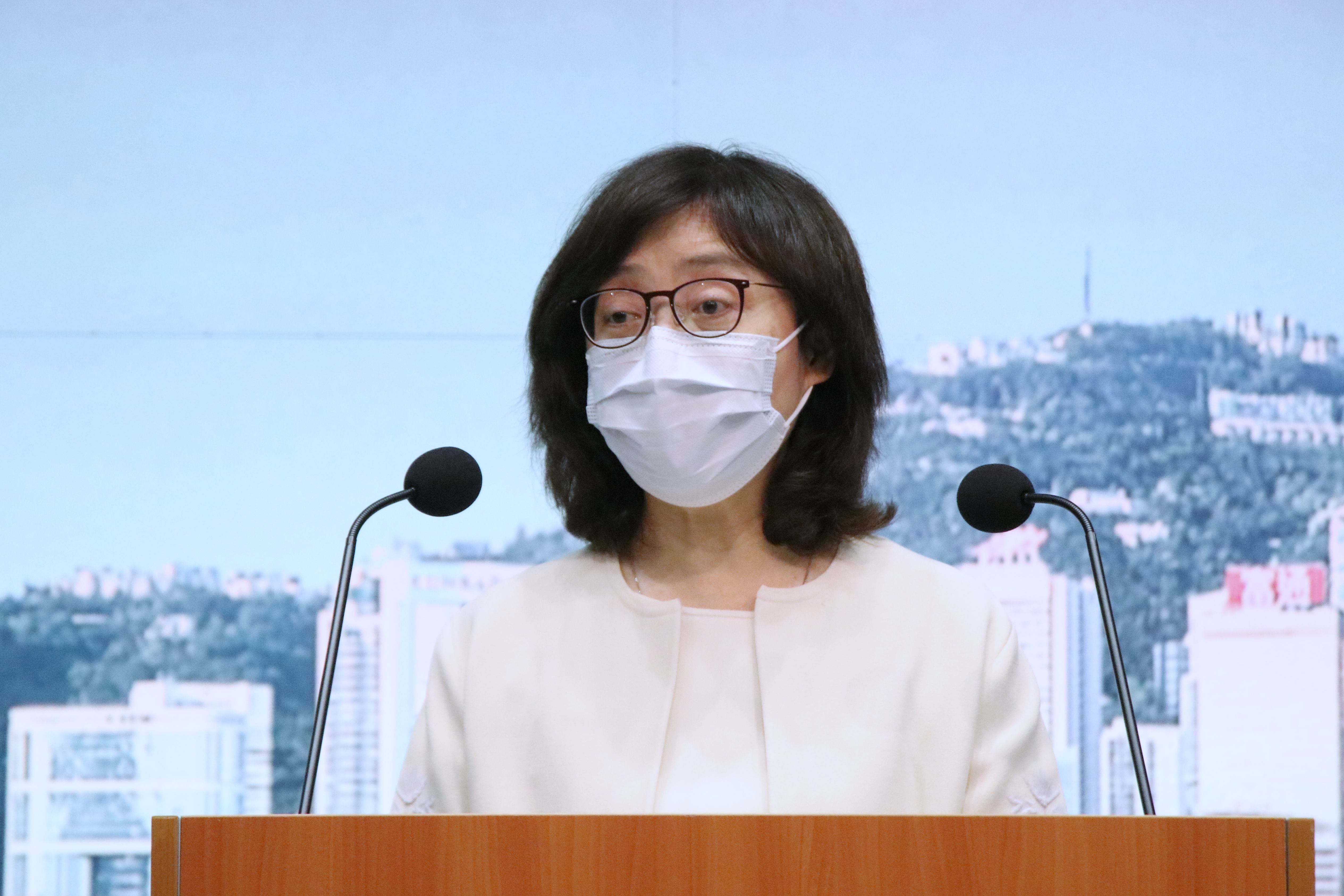 政總 發展局局長甯漢豪 第三季賣地記者會