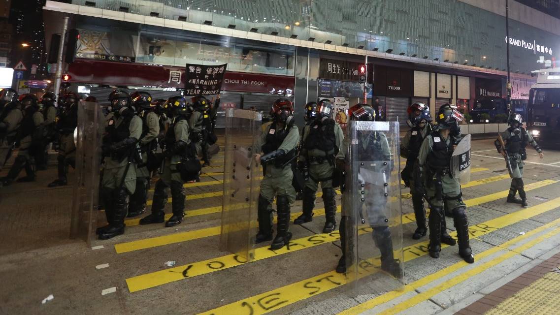 不展示警員編號違人權法　警提上訴證「行動呼號」制度有效