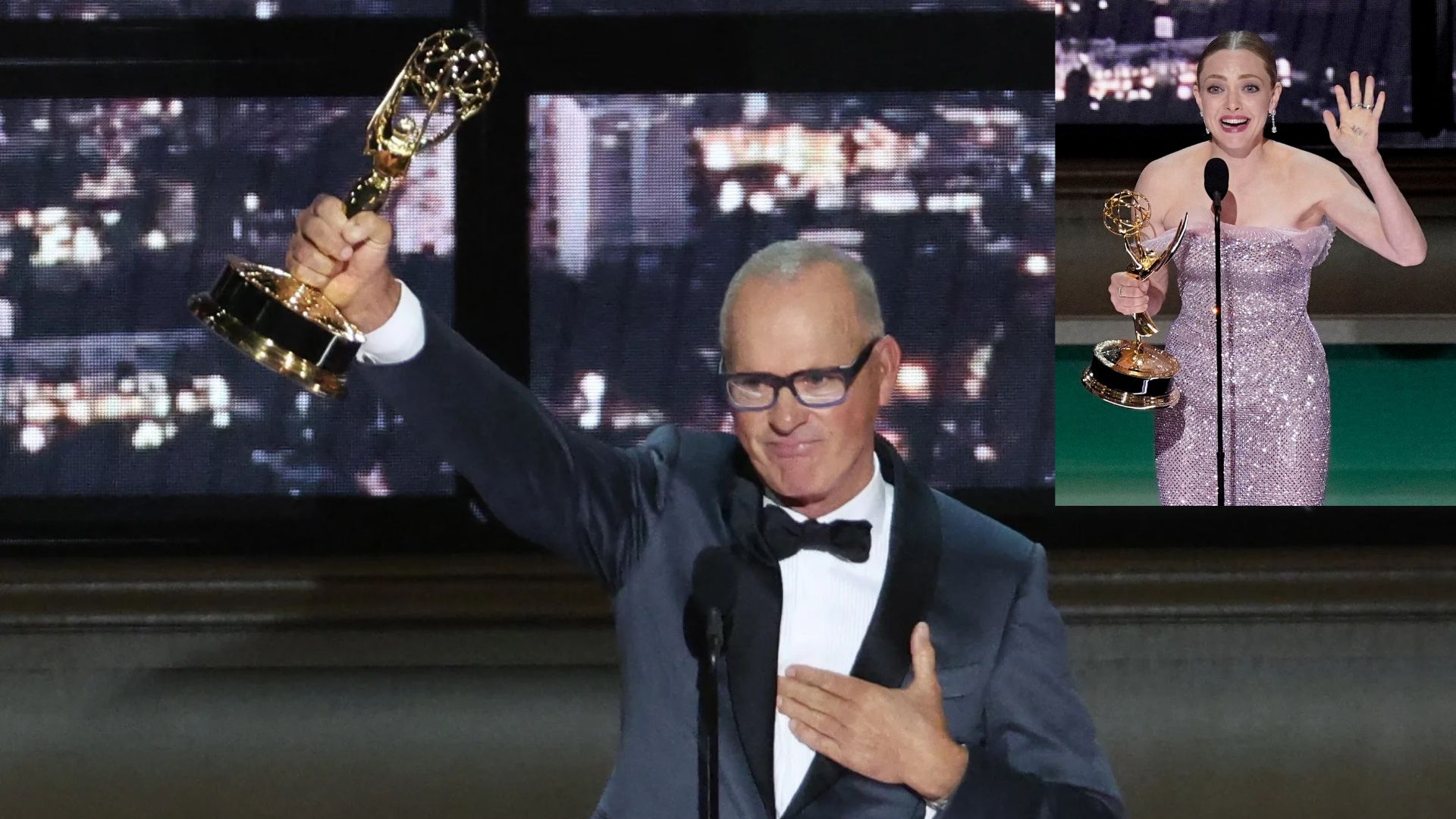 艾美獎2022｜米高基頓 雅曼達施菲封迷你劇視帝視后