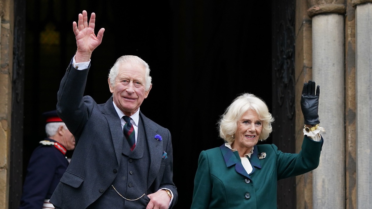 英王查理斯三世加冕典禮將於明年5月6日舉行。(AP)