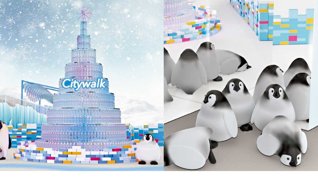 荃新天地變身極地冰川世界 聖誕體驗海洋保育