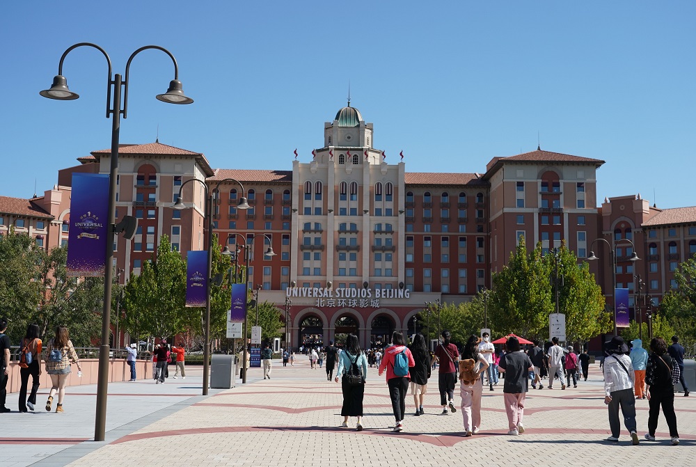 北京環球影城因防疫需要，今日關閉。(資料圖片)