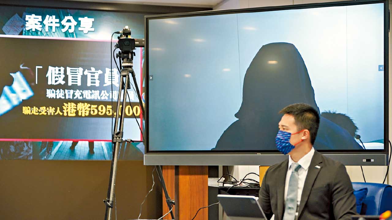 電騙升130% 假冒官員佔逾半  警：騙徒善用心理戰